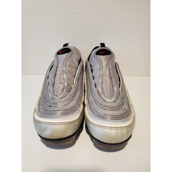 Nike Mens Air Max Vapormax 97 Silver Bullet Size 13 AJ7291-002 No Laces main image 6
